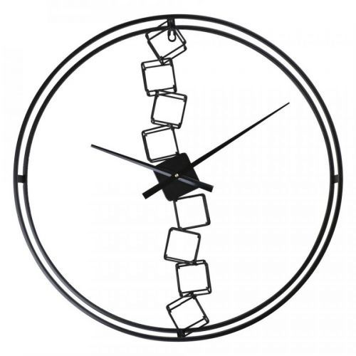 Nástěnné kovové hodiny MPM Simple Cubes v moderním designu s ornamenty krychlí. Designové hodiny s nádechem minimalismu. Hodiny jsou vybaveny strojkem Quartz Taiwan.
 
* Hodiny jsou vyrobe Nástěnné hodiny MPM Simple Cubes