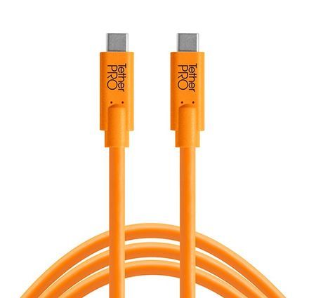 Tether Tools TetherPro USB-C na USB-C 4,6 m oranžový