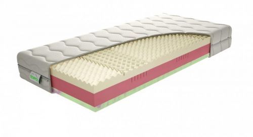 TEXPOL MEMORY FRESH - komfortní matrace z BIO pěny a s úpravou proti roztočům