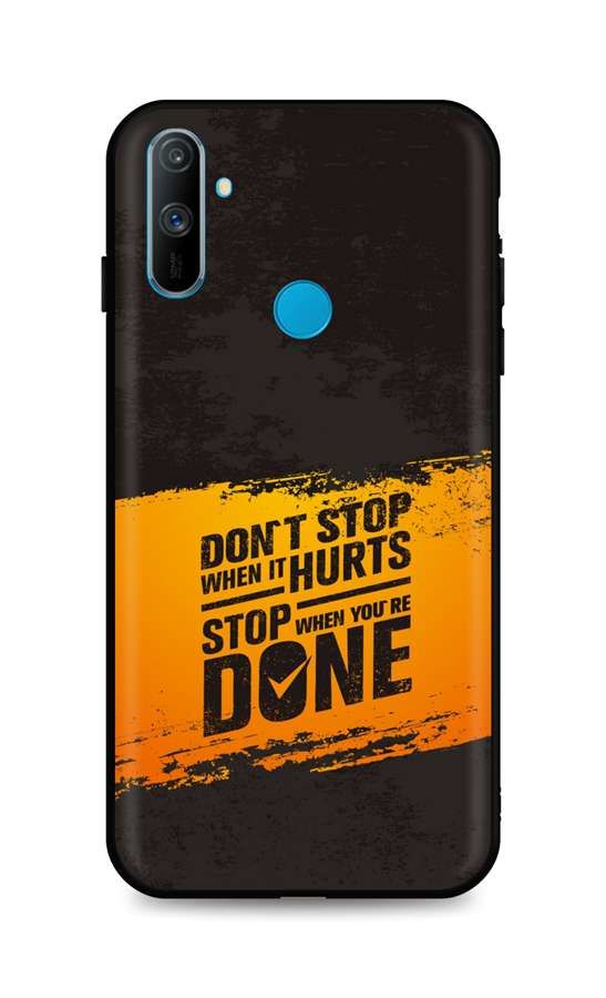 Kryt TopQ Realme C3 silikon Don't Stop 56905