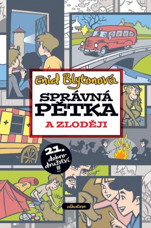 Správná pětka a zloději - Enid Blytonová, Vázaná