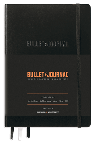 Zápisník Leuchtturm 1917 ČERNÝ – Bullet Journal Edition2 - LEUCHTTURM1917, Vázaná