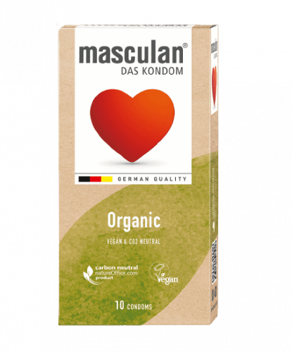 Masculan Veganské kondomy Organic 10ks