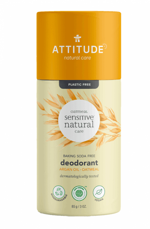 Attitude Přírodní tuhý deodorant s arganovým olejem bez vůně 85g