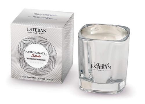 Estéban Paris Parfums  VONNÁ SVÍČKA ESTEBAN, ELESSENS - GRANÁTOVÉ JABLKO A SKOŘICE, 170 G