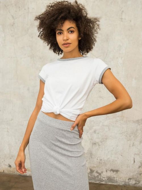 DÁMSKÉ BÍLÉ TRIČKO RV-BZ-5234.11P-WHITE Velikost: M