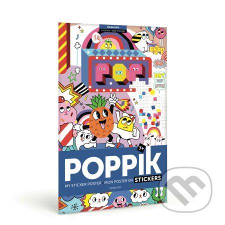 Samolepkový plagát STREET ART - Poppik