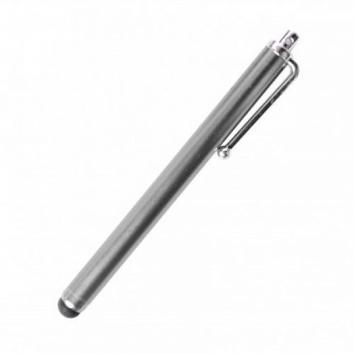 Univerzální stylus UNI pro kapacitní dotykové displeje, stříbrný