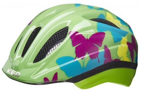 Ked Meggy Trend butterfly green cyklistická přilba