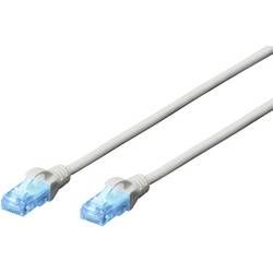 Digitus Patch Cable, UTP, CAT 5e, AWG 26/7, šedý 10m, 5ks