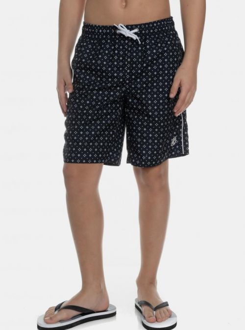 Černé klučičí vzorované plavky SAM 73