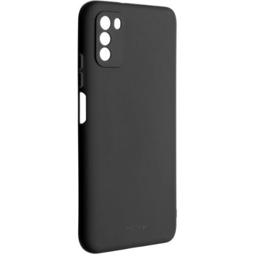 FIXED Story silikonový kryt Xiaomi Poco M3 černý