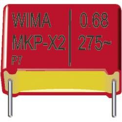 Fóliový kondenzátor MKP Wima MKP 10 1,0uF 5% 2000V RM37,5 radiální, 1.0 µF, 2000 V/DC,5 %, 37.5 mm, (d x š x v) 41.5 x 35 x 50 mm, 1 ks
