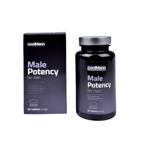 Cobeco Afrodiziakální tablety CoolMann Male Potency 60ks