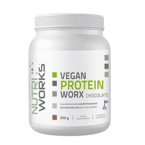NutriWorks Vegan Protein Worx čokoláda 500g