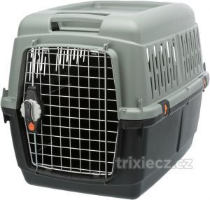 Be Eco Giona 4 transportní box, S-M: 50 x 51 x 70 cm, antracit/ šedo-zelená