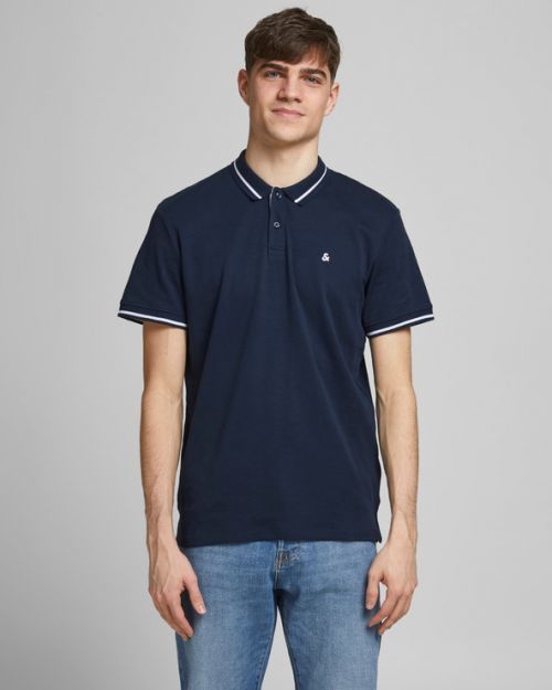 Jack & Jones Polo triko Modrá