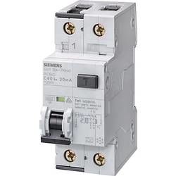 Proudový chránič/elektrický jistič Siemens 5SU1354-7KK10, 2pólový, 10 A, 0.03 A, 230 V
