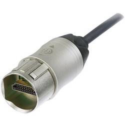 HDMI kabel Neutrik [1x HDMI zástrčka - 1x HDMI zástrčka] niklová 5 m