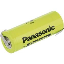 Akumulátor NiCd Panasonic 3/2 D s pájecími kontakty, 7000 mAh