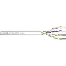 ASSNET100 CAT 5e U UTP instalační kabel, drát, délka 305M, Papírový Box, AWG 24/1, PVC barva šedá