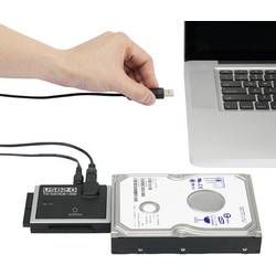 SATA, IDE, USB konvertor Renkforce RF-3833985, 0.9 m, černá