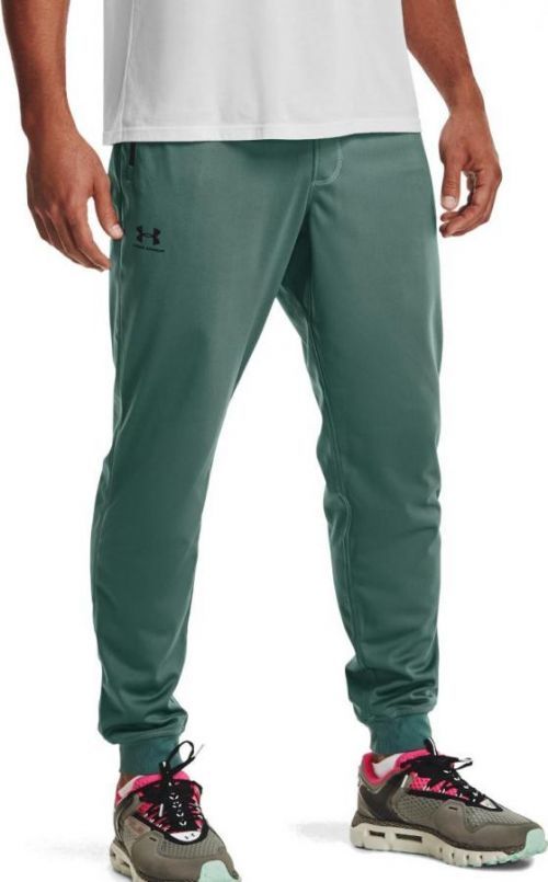 Kalhoty Under Armour SPORTSTYLE TRICOT JOGGER-GRN