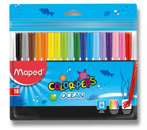 Maped Fixy Color' Peps Ocean, 18 barev