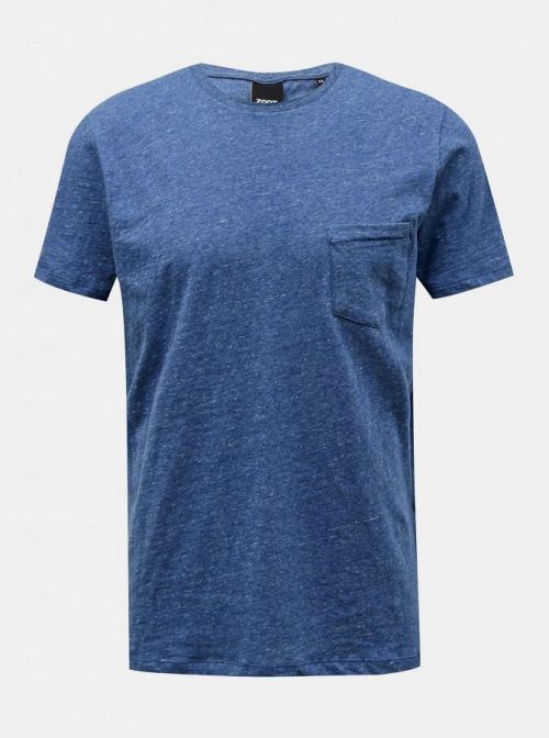 Modré pánské tričko s kapsou ZOOT Sheldon