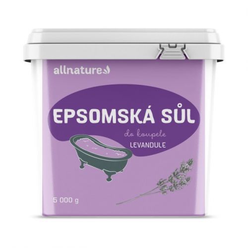 Allnature Epsomská sůl Levandule 5kg