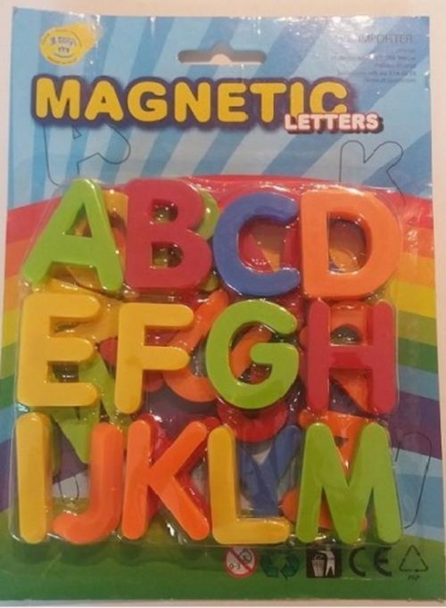 Magnetická písmenka  Magnetic letters