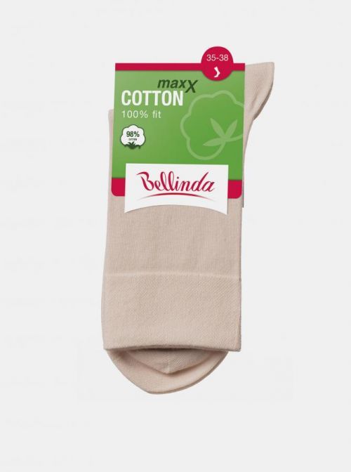 Dámské ponožky COTTON MAXX LADIES SOCKS - Dámské bavlněné ponožky - béžová