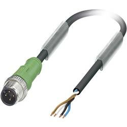 Senzorový/aktorový kabel Phoenix Contact SAC-4P-M12MS/10,0-PUR, počet pólů: 4, 1 ks