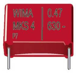 Fóliový kondenzátor MKS Wima MKS 4 33,0uF 5% 250V RM37,5 radiální, 33 µF, 250 V/DC,5 %, 37.5 mm, (d x š x v) 41.5 x 24 x 45.5 mm, 1 ks