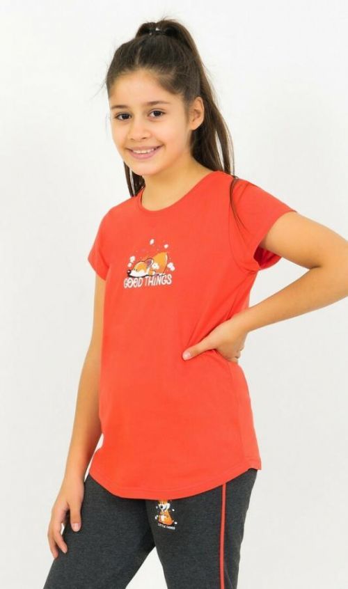 Dětské pyžamo kapri Good things - žlutá 3 - 4