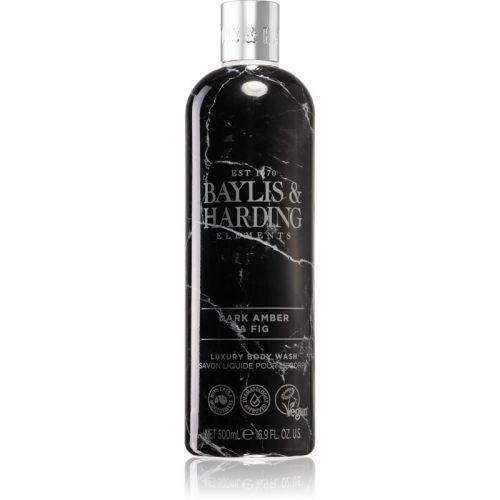 Baylis & Harding Elements Dark Amber & Fig luxusní sprchový gel 500 ml