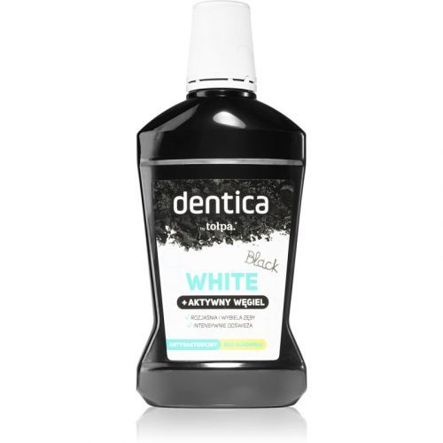 Tołpa Dentica Black White bělicí ústní voda s aktivním uhlím 500 ml