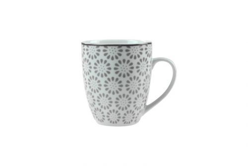 DOMESTIC Hrnek porcelán  380ml ORNATE