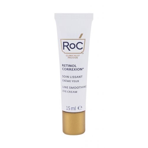 RoC Retinol Correxion Line Smoothing 15 ml oční krém proti otokům, tmavým kruhům a vráskám pro ženy