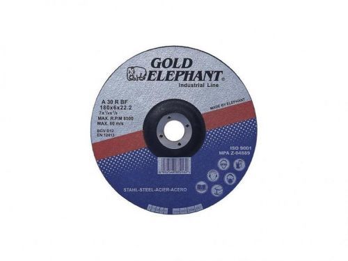 Kotouč řezný FE/INOX 180x1,6x22mm  GOLD ELEPHANT