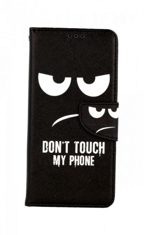 Pouzdro TopQ Samsung A12 knížkové Don't Touch 57037