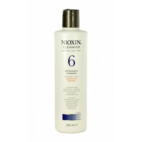 Nioxin System 6 Cleanser 1000 ml šampon pro chemicky ošetřené normální až silně řídnoucí vlasy pro ženy