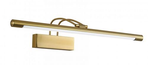 Nova Luce Mosazné nástěnné LED světlo Tiffany pro dokonalé nasvícení obrazů a zrcadel NV 9141288