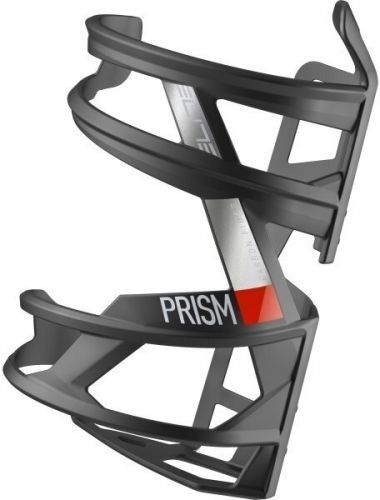 Elite Cycling Prism L Bottle Cage Carbon Black/Red