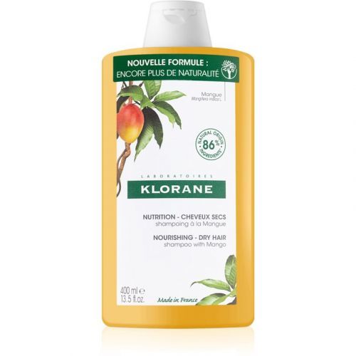 Klorane Mango intenzivně vyživující šampon pro suché vlasy 400 ml