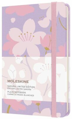 Moleskine Zápisník Sakura čistý S