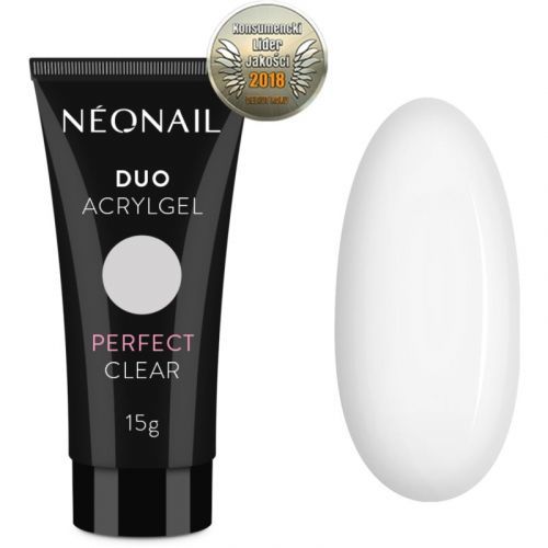 NeoNail Duo Acrylgel Perfect Clear gelový lak na nehty 15 g