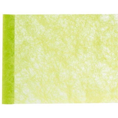 ŠERPA stolová netkaná textilie světle zelená 30cmx5m