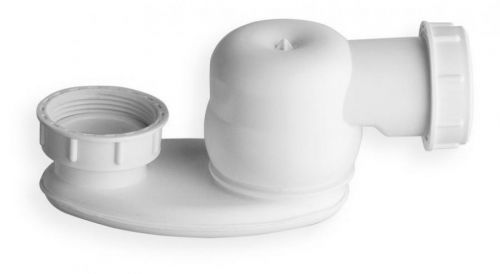 POLYSAN Sifon s převlečnou matkou 1“1/2, výška 42mm, bílá 71712
