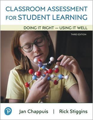 Classroom Assessment for Student Learning - Doing It Right - Using It Well (Chappuis Jan)(Paperback / softback)
